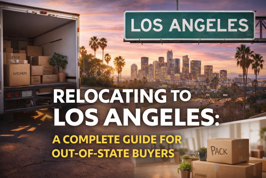 Moving to Los Angeles and buying a home as an out of state buyer
