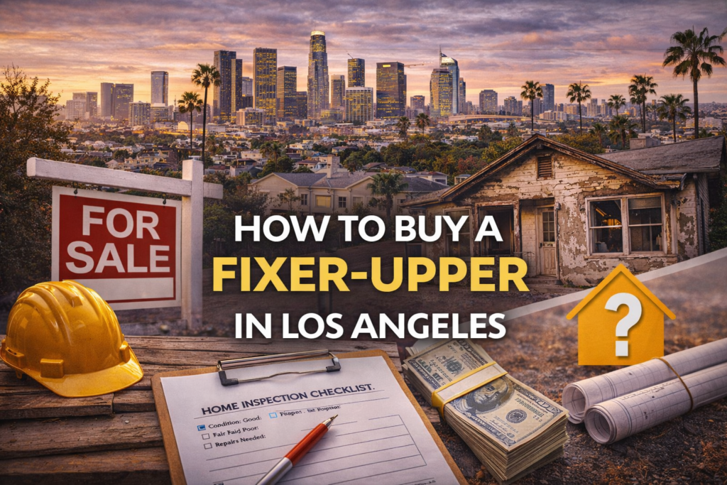 Fixer upper home in Los Angeles ready for renovation and investment