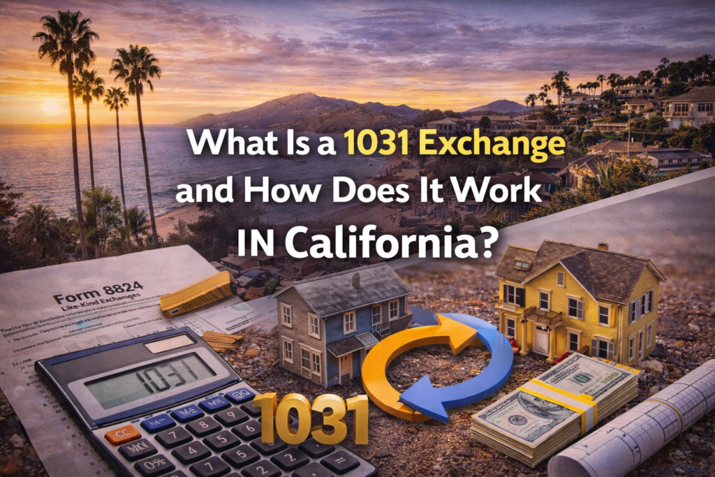 1031 exchange real estate investment strategy in California property market