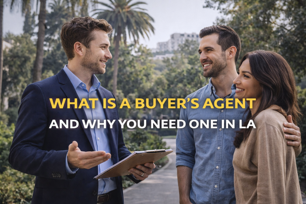 Buyer’s agent role in Los Angeles real estate transaction for home buyers